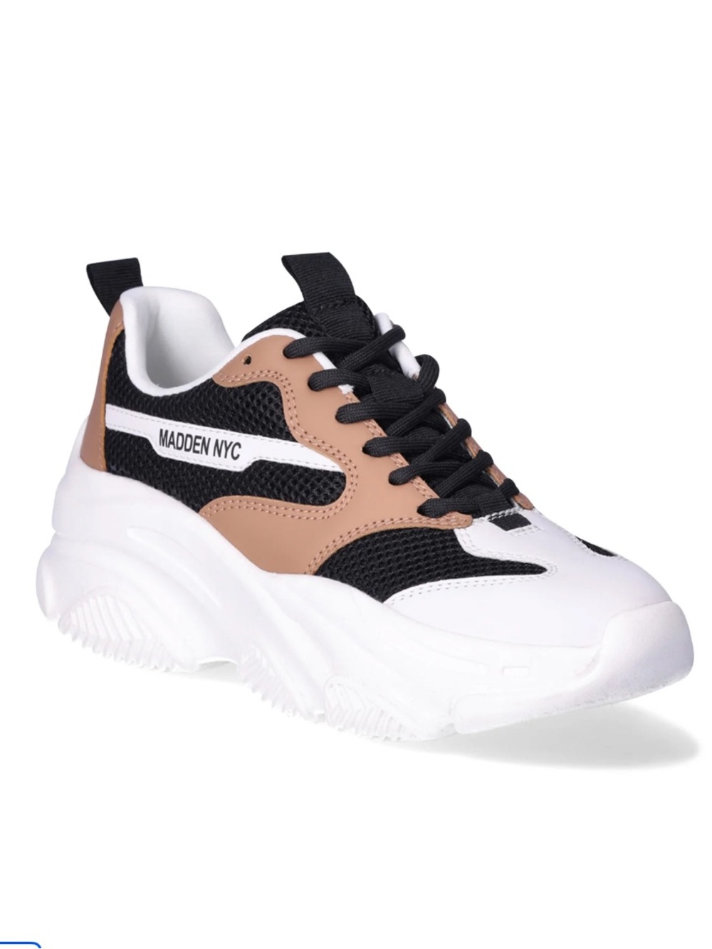 🖤 Madden NYC Women’s Lace-up Sneakers Sz 9 NEW